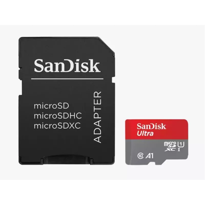Flash atmintinė SanDisk 64GB MicroSDXC UHS-I Class 10 SDSQUAB-064G-GN6MA