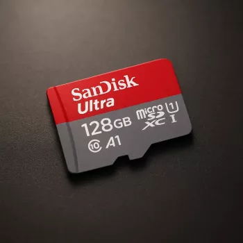„SanDisk Ultra“ 128 GB UHS-I Class 10 „MicroSDXC“ atminties kortelė SDSQUAB-128G-GN6MA