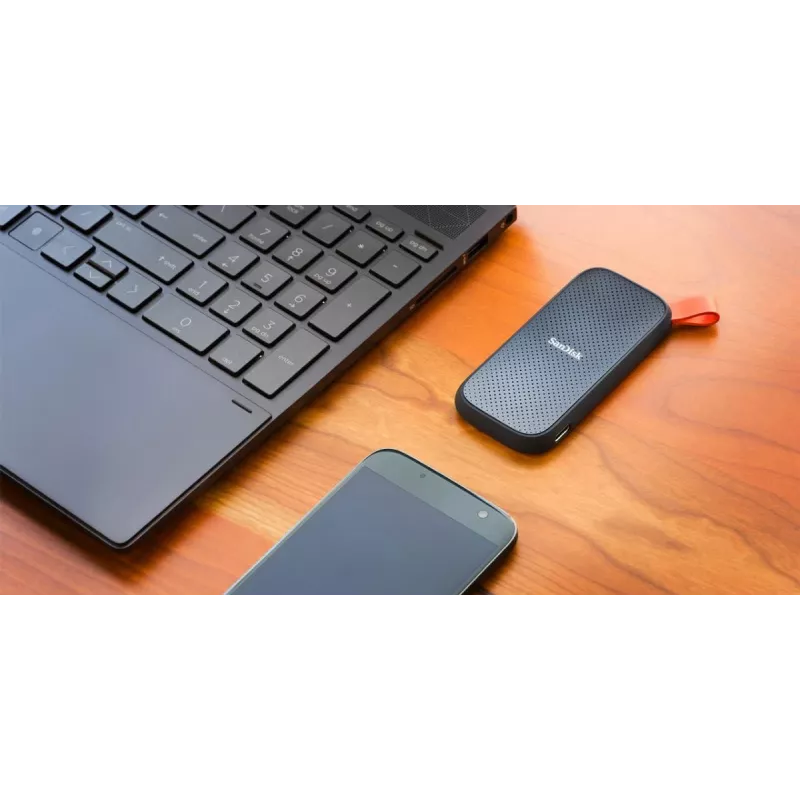 Išorinis kietojo kūno diskas SanDisk 1TB USB Type-C 3.2 Gen 2 SDSSDE30-1T00-G26