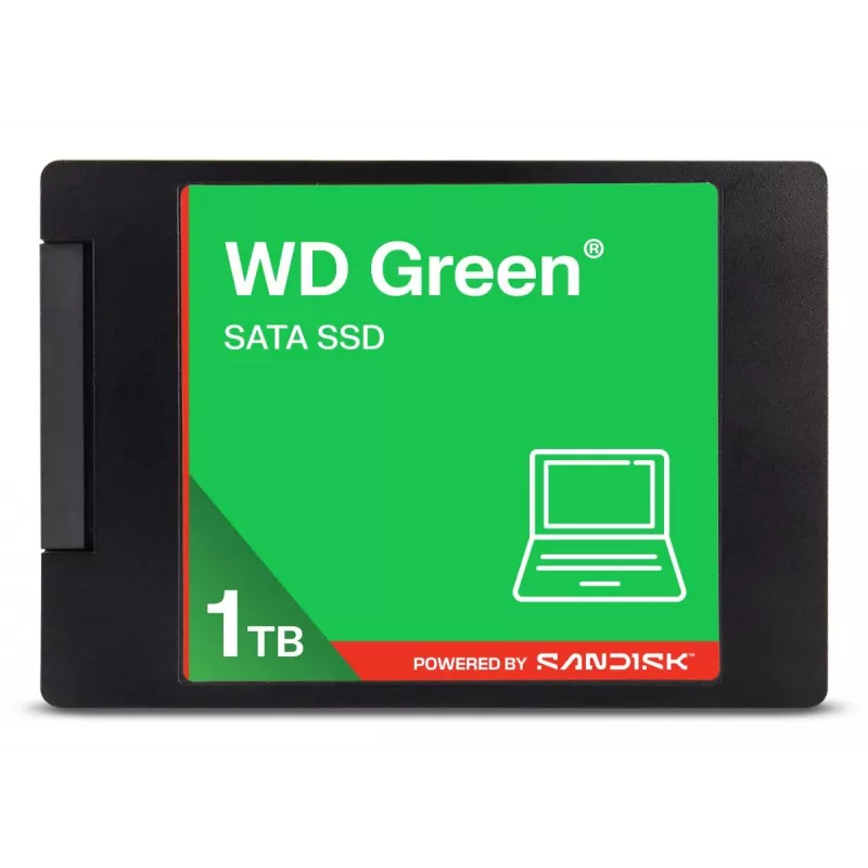WESTERN DIGITAL SSD - WD Green -1TB - SATA 6Gb/s - 2.5in/7mm korpuse