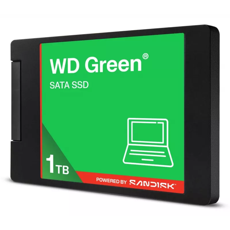 WESTERN DIGITAL SSD - WD Green -1TB - SATA 6Gb/s - 2.5in/7mm korpuse
