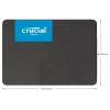 CRUCIAL BX500 240GB SSD, 2.5” 7mm, SATA 6 Gb/s, skaitymas/rašymas: 540 / 500 MB/s
