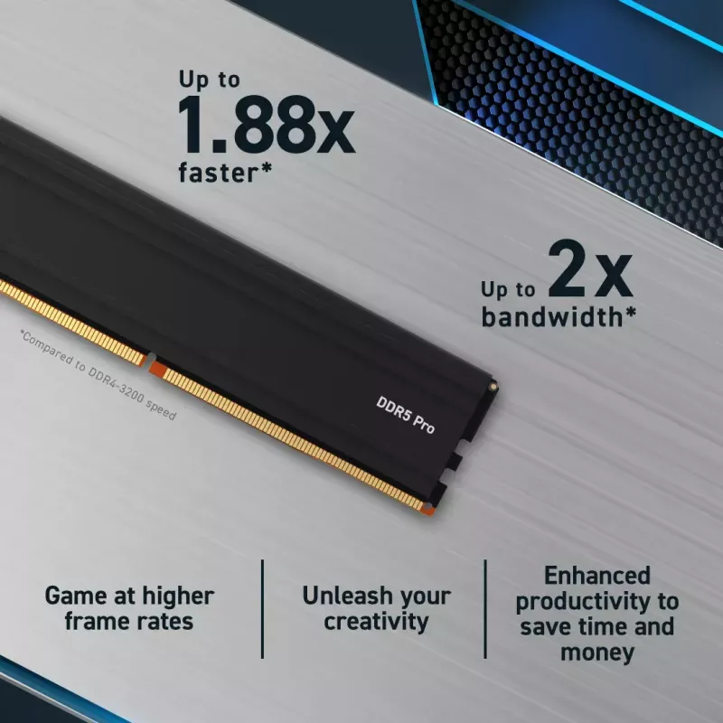 Atminties modulis Crucial Pro DDR5 32 GB 5600 MHz
