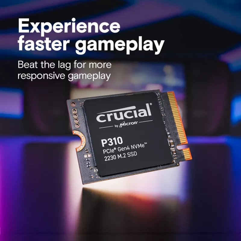 SSD diskas Crucial 2TB M.2 PCIe Gen4 NVMe P310