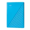 WESTERN DIGITAL kietasis diskas - My Passport - 4 TB - USB-A/C 3.2 Gen 1 - mėlynas