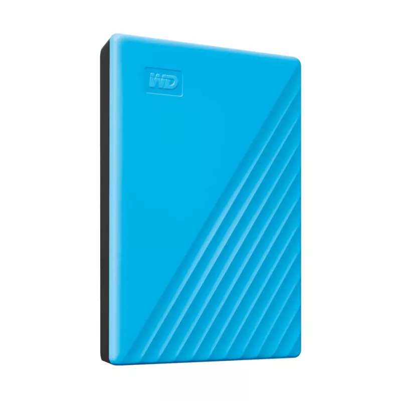 WESTERN DIGITAL kietasis diskas - My Passport - 4 TB - USB-A/C 3.2 Gen 1 - mėlynas