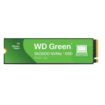 WESTERN DIGITAL SSD - WD Green SN3000 NVMe - 1 TB - PCIe Gen4 x4 - M.2 2280