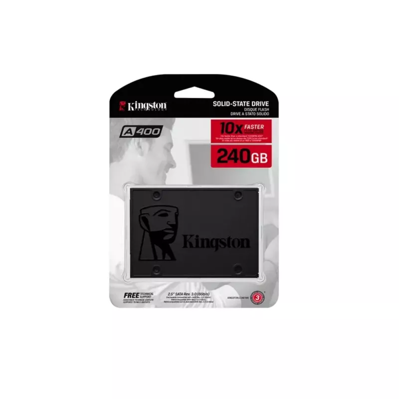 Kingston 240GB A400 SATA 3 2.5 colio vidinis SSD SA400S37/240G