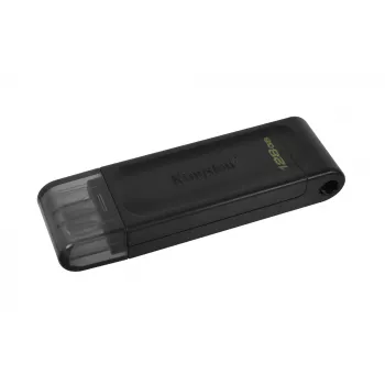 Kingston Technology DataTraveler 128GB USB-C 3.2 Gen 1 70, 128 GB, USB Type-C, 3.2 Gen 1 (3.1 Gen 1), Cap, 7 g, Juoda