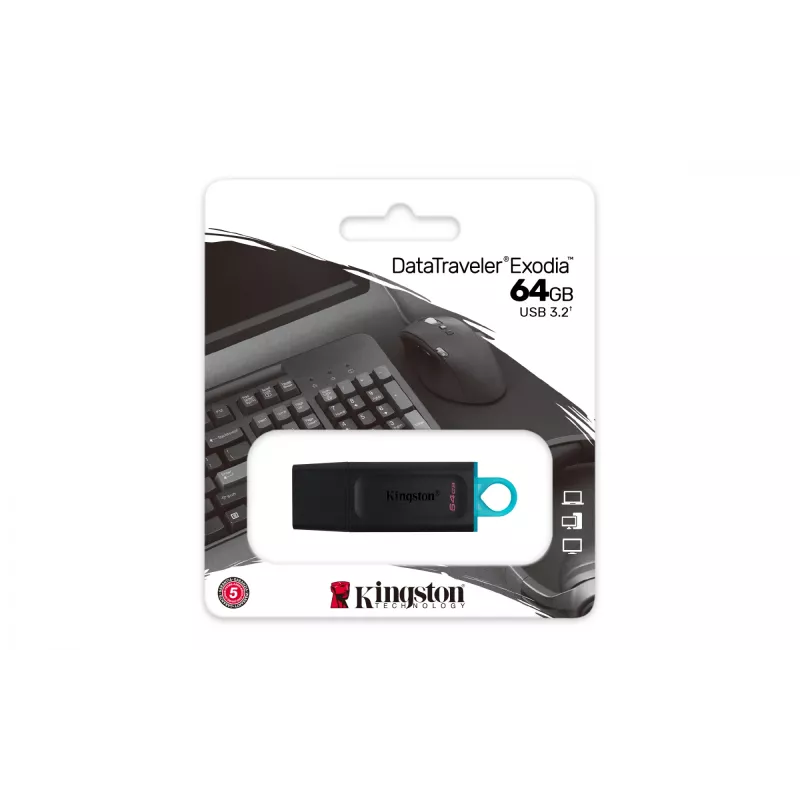 Kingston Technology DataTraveler Exodia - USB 3.2 atmintinė