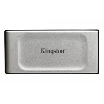 Kingston Technology 2000G PORTABLE SSD XS2000, 2 TB, USB Type-C, 3.2 Gen 2 (3.1 Gen 2), 2000 MB/s, juoda, sidabrinė