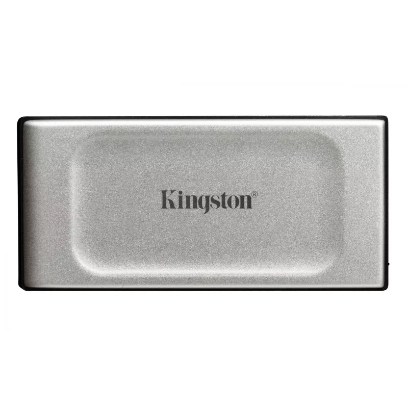 Kingston Technology 2000G PORTABLE SSD XS2000, 2 TB, USB Type-C, 3.2 Gen 2 (3.1 Gen 2), 2000 MB/s, juoda, sidabrinė