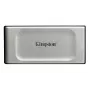 Kingston Technology 2000G PORTABLE SSD XS2000, 2 TB, USB Type-C, 3.2 Gen 2 (3.1 Gen 2), 2000 MB/s, juoda, sidabrinė