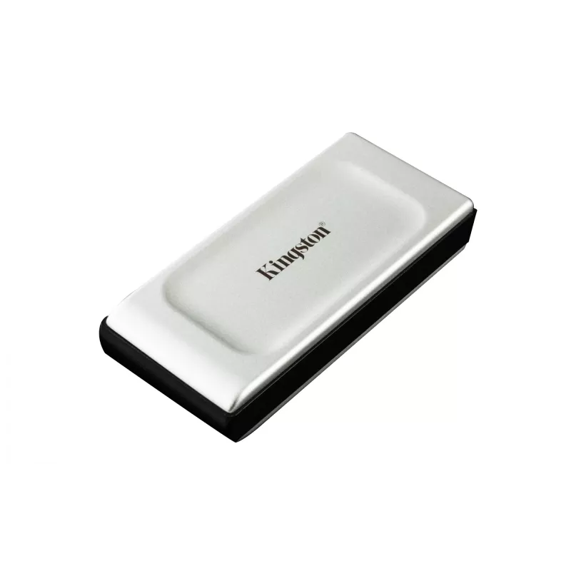 Kingston Technology 500G PORTABLE SSD XS2000, 500 GB, USB Type-C, 3.2 Gen 2 (3.1 Gen 2), 2000 MB/s, juoda, sidabrinė