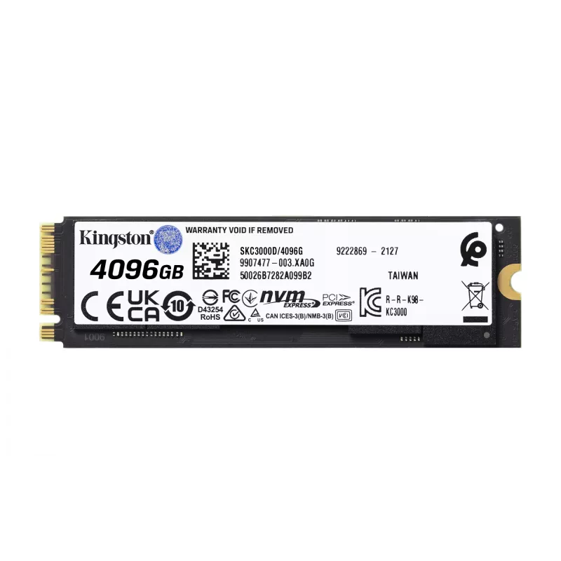 SSD diskas Kingston Technology 4096G M.2 2280 NVMe KC3000