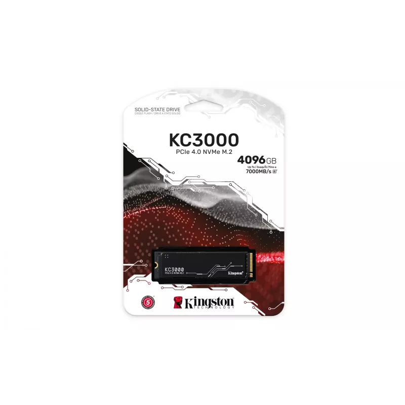 SSD diskas Kingston Technology 4096G M.2 2280 NVMe KC3000