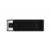 Kingston Technology DataTraveler 256GB USB-C 3.2 Gen 1 70, 256 GB, USB Type-C, 3.2 Gen 1 (3.1 Gen 1), Cap, 7 g, Juoda