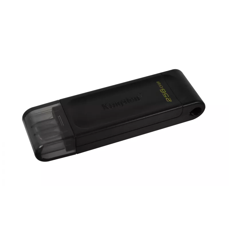 Kingston Technology DataTraveler 256GB USB-C 3.2 Gen 1 70, 256 GB, USB Type-C, 3.2 Gen 1 (3.1 Gen 1), Cap, 7 g, Juoda