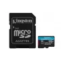 Kingston Technology 128 GB „microSDXC Canvas Go Plus Gen4“ 200 MB/s A2 U3 V30 kortelė su adapteriu