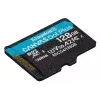 Kingston Technology 128 GB „microSDXC Canvas Go Plus Gen4“ 200 MB/s A2 U3 V30 kortelė su adapteriu