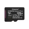 „Kingston Technology“ 128 GB „microSDXC Canvas Select Plus Gen3“ 150 MB/s A1 kortelė su adapteriu