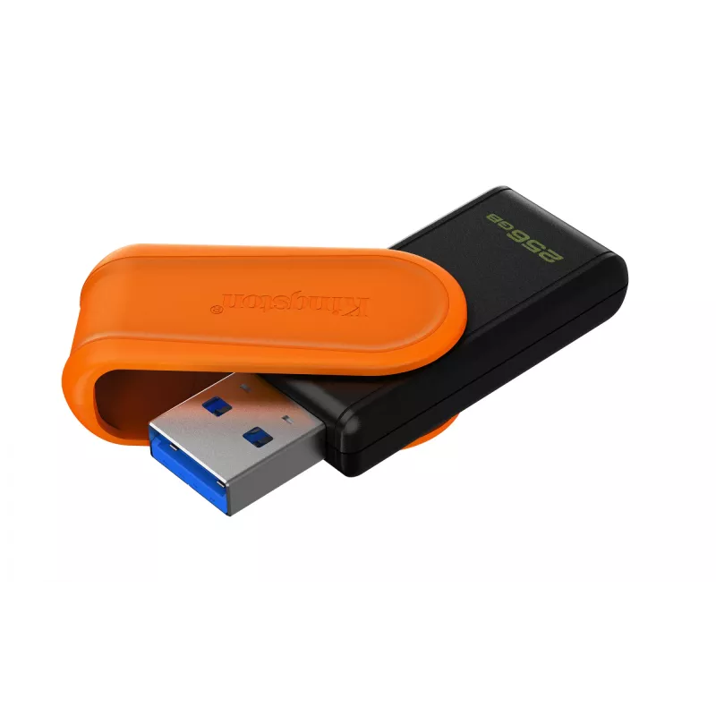 Kingston Technology DataTraveler 256GB nešiojamasis USB 3.2 Gen 1 Exodia S (juoda / oranžinė)