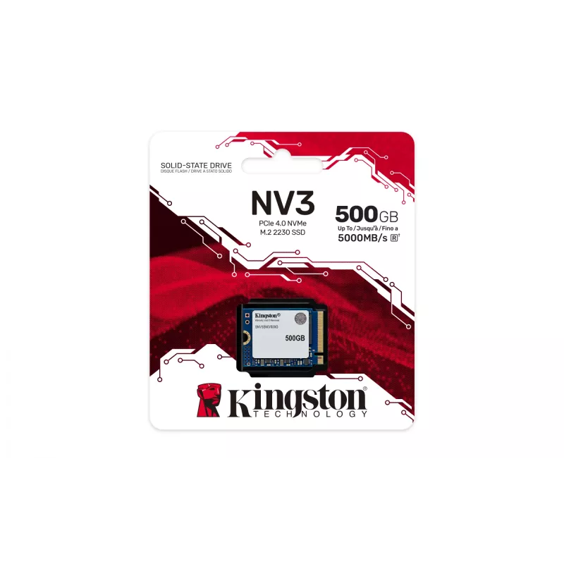 SSD diskas Kingston Technology 500G M.2 2230 NVMe SNV3SM3/500G