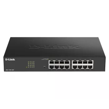 D-Link DGS-1100-24PV2 valdomas L2 Gigabit Ethernet (10/100/1000) maitinimas per Ethernet (PoE) juodas