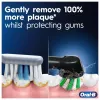 Oral-B Pro 1 Cross Action suaugusiesiems skirta rotacinė osciliuojanti dantų šepetėlė juoda