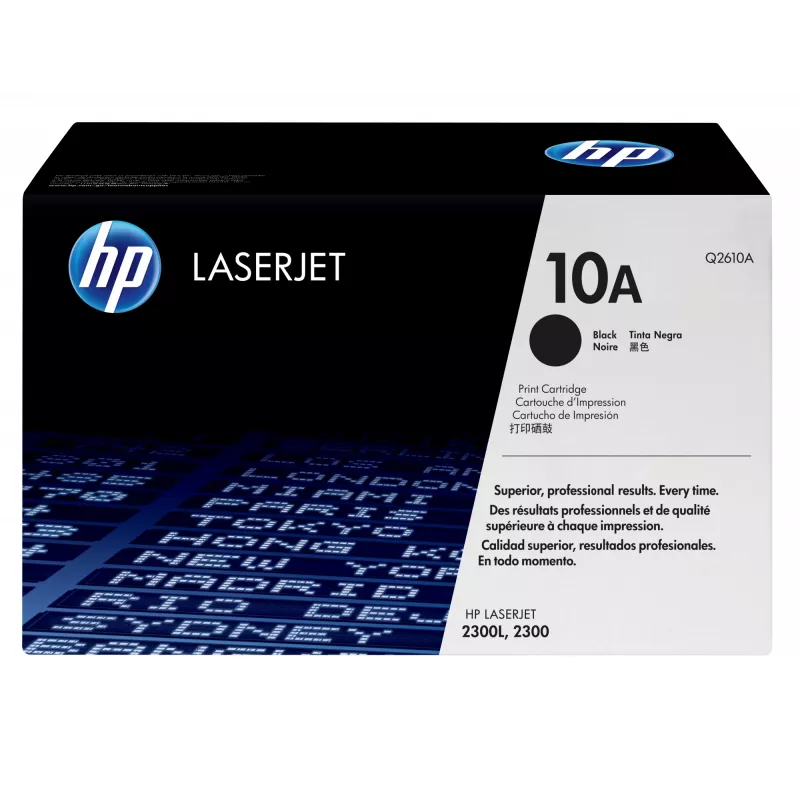HP 10A Original Black LaserJet toner kasetė, 1 vnt.