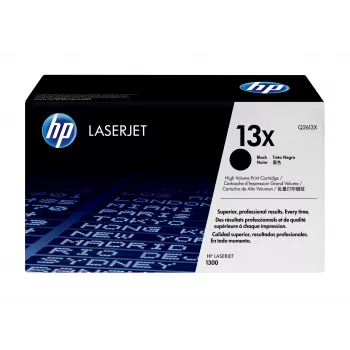 HP 13X didelio našumo juoda Originali LaserJet tonerių kasetė, 4000 puslapių, juoda, 1 vnt.
