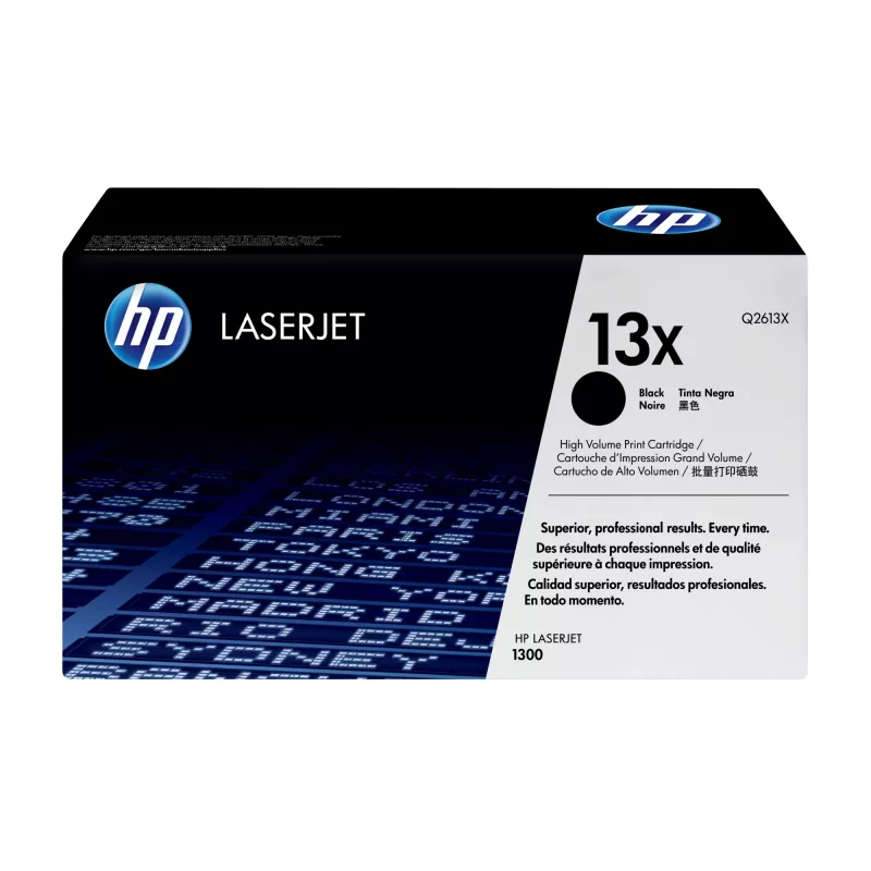 HP 13X didelio našumo juoda Originali LaserJet tonerių kasetė, 4000 puslapių, juoda, 1 vnt.