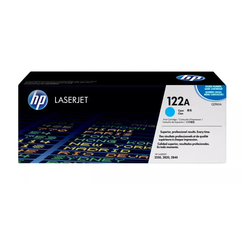 HP 122A žydra Originali LaserJet spausdintuvo kasetė 1 vnt.