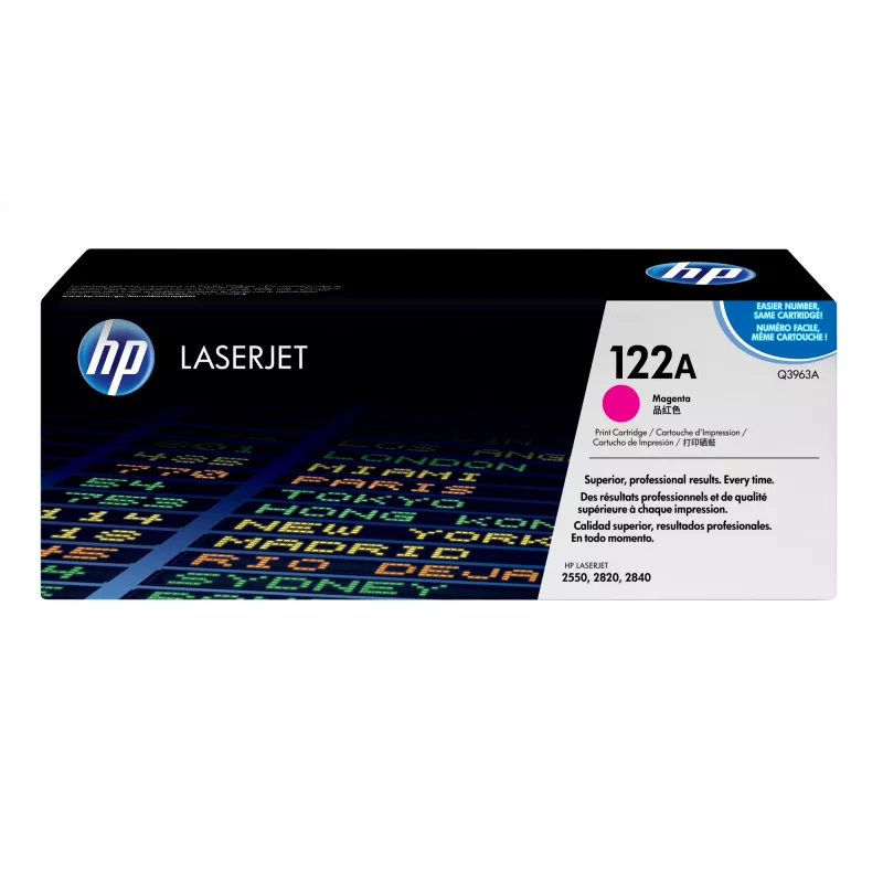 HP 122A purpurinis Originalius LaserJet dažų kasetė 1 vnt.