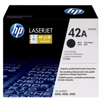 HP 42A Original LaserJet juodos spalvos tonerio kasetė