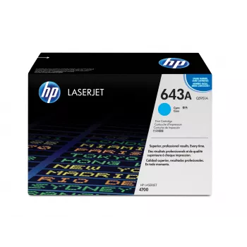 Tonerių kasetė HP Q5951A LJ4700 10000 puslapių, žydra