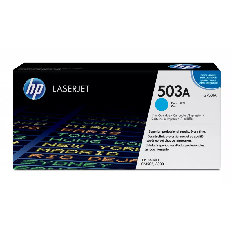 HP 503A Cyan Original LaserJet Toner kasetė