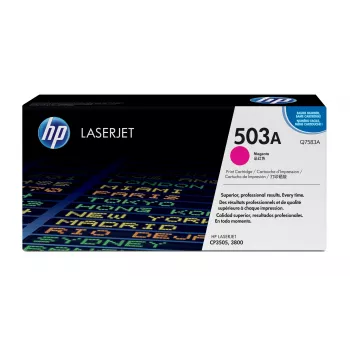 HP 503A purpurinė originali LaserJet tonerio kasetė 1 vnt.
