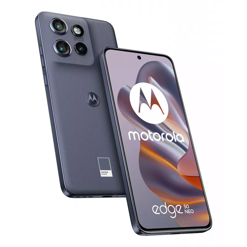 Motorola edge 50 Neo 16,1 cm (6,36 colio) Dual SIM Android 14 5G USB Type-C 12 GB 512 GB 4310 mAh Pilka