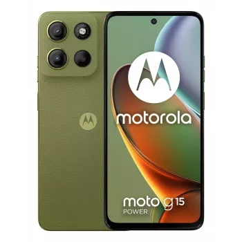 Motorola moto g15 power 17,1 cm (6,72 colio) Dual SIM Android 15 4G USB Type-C 8 GB 256 GB 6000 mAh Žalia