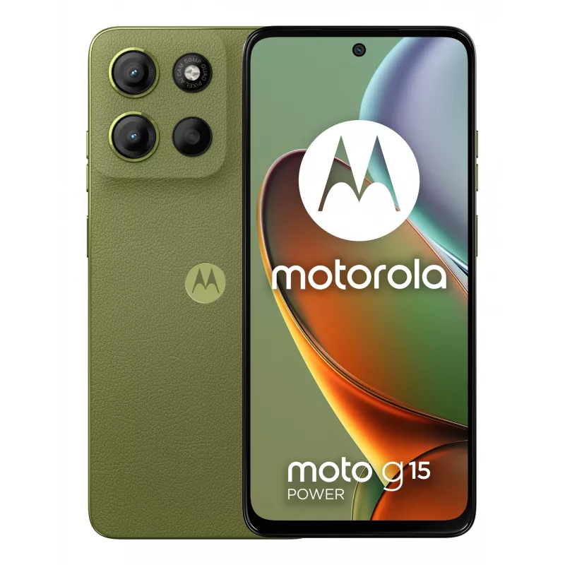Motorola moto g15 power 17,1 cm (6,72 colio) Dual SIM Android 15 4G USB Type-C 8 GB 256 GB 6000 mAh Žalia