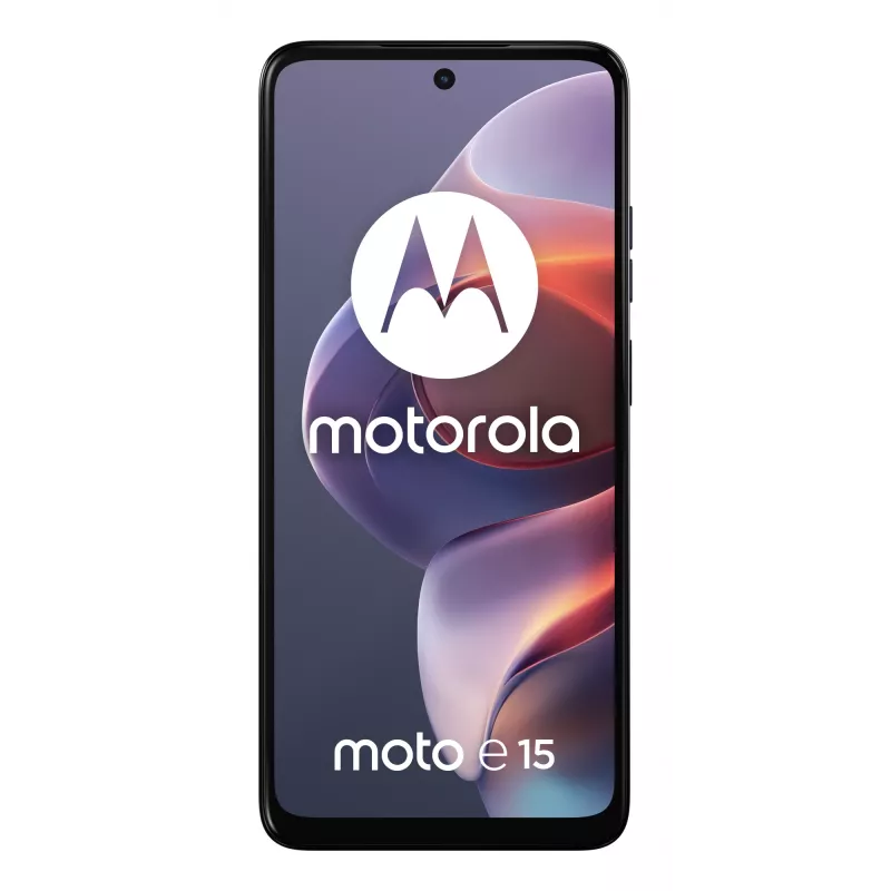 Motorola moto e15 16,9 cm (6,67 colio) Dual SIM Android 14 Go edition 4G USB-C 2 GB 64 GB 5200 mAh Mėlyna