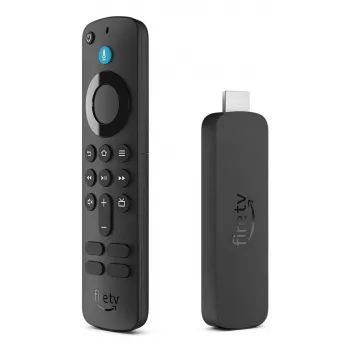 Srautinio perdavimo įrenginys, Amazon Fire TV Stick 4K, Wi-Fi 6, Dolby Vision/Atmos, HDR10+, 8GB saugykla
