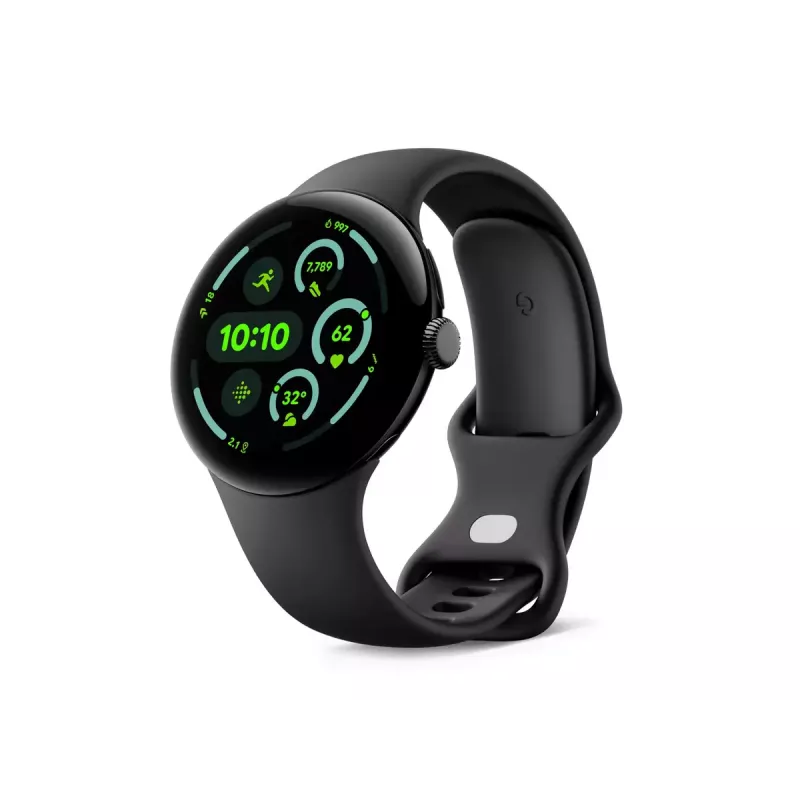Išmanusis laikrodis Google Pixel Watch 3 AMOLED 45 mm juodas