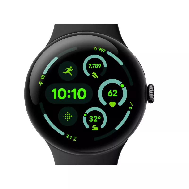 Išmanusis laikrodis Google Pixel Watch 3 AMOLED 45 mm juodas