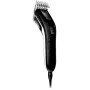Philips šeimos plaukų kirpimo mašinėlė QC5115/15, juoda, balta, 3 mm, 2,1 cm, 4,1 cm, kintamoji srovė, 4,1 cm
