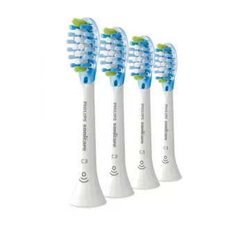 Philips Sonicare C3 Premium Plaque Defence HX9044/17 4x balti sonic dantų šepetėlių galvutės