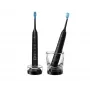 Soninis elektrinis dantų šepetėlis Philips DiamondClean 9000 HX9914/54, 2 rankenos, 5 režimai, juodas, Bluetooth, 1 įkroviklis