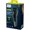 Philips HAIRCLIPPER Series 3000 HC3525/15 Plaukų kirpimo mašinėlė, juoda, pilka, 0,5 mm, 2,3 cm, 4,1 cm, kintamoji srovė / baterija, 45 min.