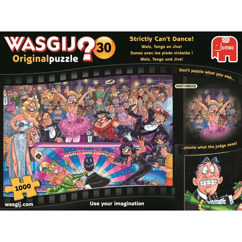 Dėlionė Jumbo Wasgij Original 30 1000 dalių Komiksai 1000 vnt.